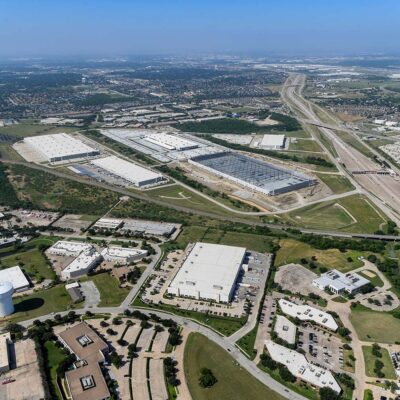 aerial image of DFW Park 161